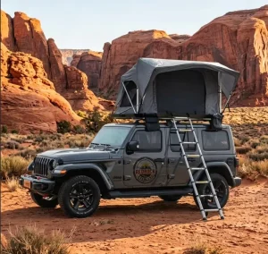Factory Direct 2 3 Person Soft Shell Roof Top Tent Waterproof Oxford Cloth Four Season Quick Automatic Opening Lightweight for