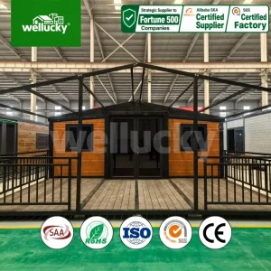 Factory Direct 20ft 40ft Modular Steel Structure Prefabricated Expandable Container House