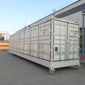 Factory Direct 40Ft Shipping Container With Side 4 Door Steel Structure Top Supplier