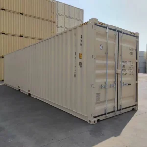 40ft Brand New Double End Door Marine Container Made by Qingdao Rayfore ISO Standard for Global Sea Transportation