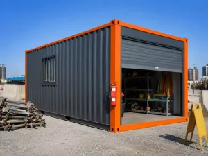 Factory Direct 40ft Shipping Container Prefab Tool Storage Garage Site Office Portable Modular