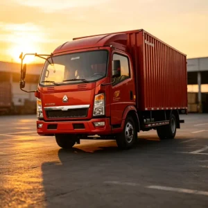 Factory Direct 4×2 5-10Ton Enclosed Box Truck Urban Logistics Express Delivery Dry Van Truck