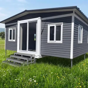 Factory Direct Double Wing Expandable Container House Prefab Folding House Mobile Office Worker Camp Emergency Shelter