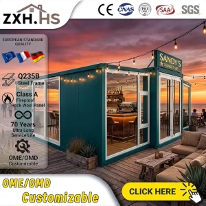 Factory Direct Expandable Foldable Prefab Container House 40ft Luxury Modular for Villa