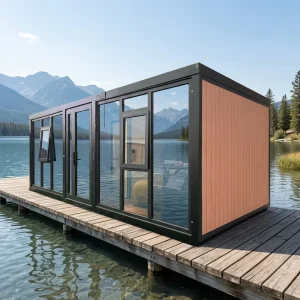 Factory Direct Expandable Modular Container House Modern Prefabricated Steel Tiny Home Office Workshop Mall
