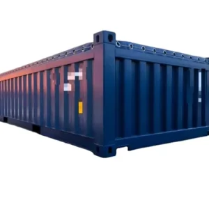 Factory Direct ISO Certified 20ft Half Height Open Top Container High Strength and Durability for Sea and Land Transport