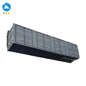 Factory Direct Insulated 40ft Open Side Door Shipping Container Custom Color Steel Structure