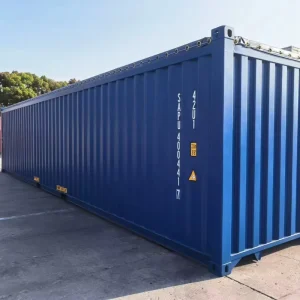 Factory Direct Large Cargo Top-Loading 20 Feet Steel Sandwich Panel 32 CBM Open Top Wooden Floor Shipping Container