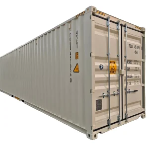 Factory Direct New 1 Trip 40ft CSC Certified Dry Van Shipping Container with 67.7 Capacity for Cargo and Storage