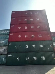 Factory Direct Portable Storage New Used 40ft Korton Steel Dry Container 68CBM Capacity Warehouse Use Wooden Floor Wind