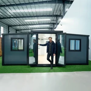 Factory Direct Prefabricated Expandable Container House Modular Foldable Container Homes Mobile Portable Cabin Backyard