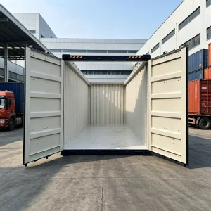 Factory Direct Sale ISO Dry Cargo Shipping Container 20 Foot Open Top Shipping Container