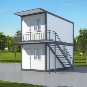 Factory Direct Sales Mobile Integrated Sandwich Panel Container House Breathable Simple Assembly Residential Modern Design