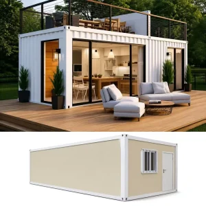 Factory Direct Sales of Detachable and Movable Container Houses Sturdy Sandwich Panel Modular Container Prefabricated Houses