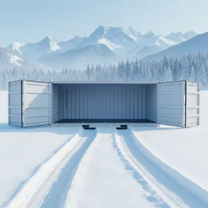 Factory Direct Supply 20ft Side Open Steel Transport Box Durable Storage Shipping Container