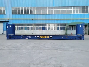 Factory Direct Supply CSC Certified Collapsible Flat Rack Ocean Shipping Container