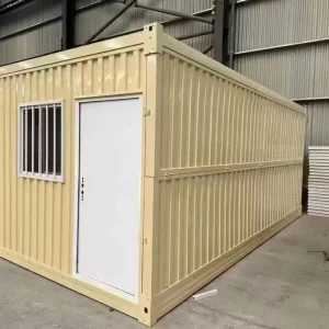 Factory Direct Supply City View Foldable Steel Structure Container House Midcentury Modern Design Breathable Feature 1 Year
