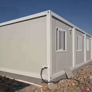 Factory Direct Supply Customizable Cross-Categories Breathable Foldable Steel Structure Container House Midcentury Modern Design