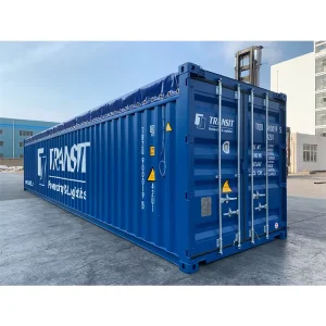 Factory Direct Supply Multipurpose Empty 40 HQ Soft Open Top Bulk Container for Sale
