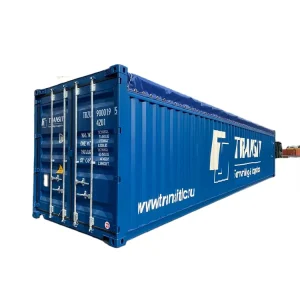 Factory Empty Container 40 Feet High Cube Shipping Container with Soft PVC Tarpaulin