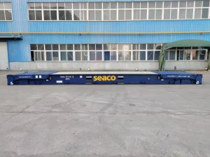 Factory Flatrack 40′ Flat Rack Shipping Containers Collapsible End for Sale