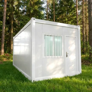 Factory Folding Container House Prefab 20ft 40ft Modular Living Home Insulated Steel Movable Cabin for Family
