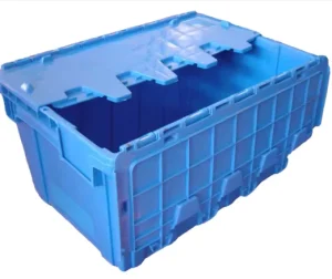 Factory Heavy Duty Large Size PP HDPE Stackable Warehouse Storage Plastic Container in Stock