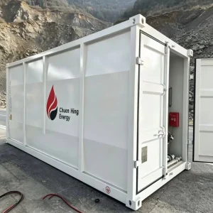 Factory New Mobile Container Fuel Station Portable Fuel Station with Flow Meter and Fuel Dispenser