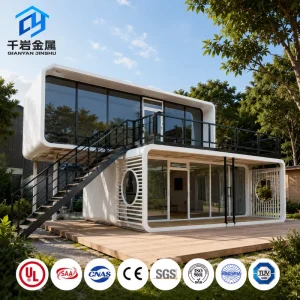 Factory Outlet 20ft 40ft Apple Cabin Container House Prefabricated Residence Mobile Villa Heavy Structure Modern Hotel
