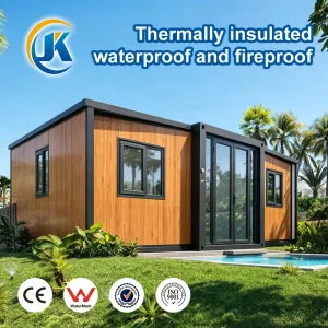 Factory Outlet Foldable Container House 20ft 40ft Prefab Home with Custom Packaging Pallet Shipping
