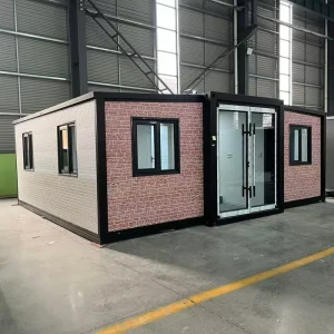 Factory Portable 20ft & 40ft Steel Container House Extendable Foldable Modular Prefabricated Home For Office Use