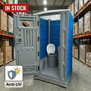 Factory Portable Toilet Mobile Toilet Cabin Outdoor Movable Plastic Toilet in Stock for Australia New Zealand Fiji