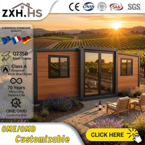 Factory Prefab Casa Modular Casas Modulares Prefabricadas Container Tiny Homes Cabin Office Living Pods Kit Houses Ready to Ship