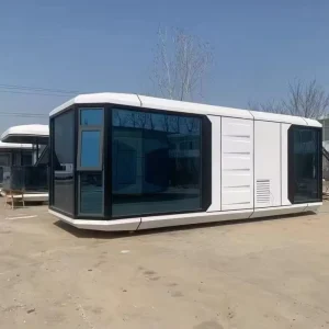 Factory Premium Award Winning Prefab Space Capsule Collection Solar Powered Eco Friendly Bathroom Solutions Attractive