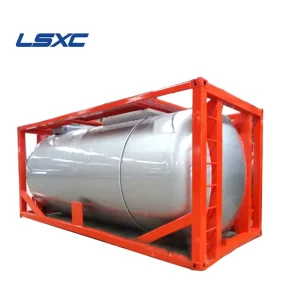 Factory Price 20 Feet 28 CBM ISO Tank Container with 40~+130 & 0.6MPa Design for Chemical Liquid Transport