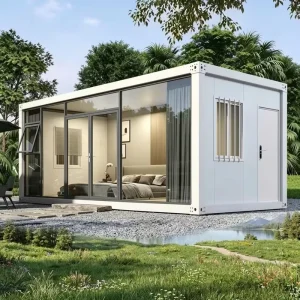 Factory Price 20ft Expandable Container House Luxury Prefab Home A1 Fireproof Waterproof Modular Tiny House for Garden ADU