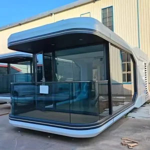 Factory Price Cabin House Intergrated House Prefabricated Space Capsule Container House With Bedroom