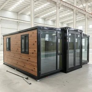 Factory Price Custom 20ft Expandable Container House Quickly Install Prefabricated Houses for House Villa Hotel Office Apartment