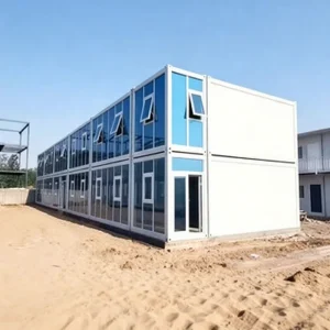 Factory Price Outdoor Worksite Office Stackable Modern Casas Prefabricated Easy to Build Two Story Modular Container House