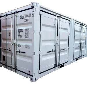 Factory Price Standard Big Capacity Storage Movable 20ft Side Open Shipping Container