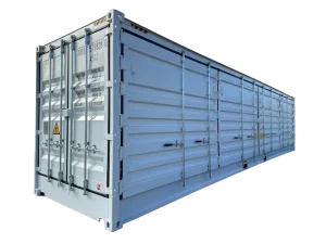 Factory Provide Industrial Grade Cargo Storage 40ft Full Side Open Door Shipping Container