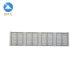 Factory Provide New Optional Color Dry Shipping Containers 40 Foot with Four Doors 67CUM Capacity DFC Brand