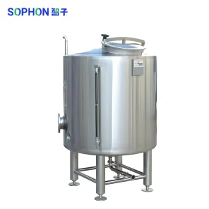 Factory Sale Stainless Steel Chemical Storage Container 500L Mobile Open Top Pressure Vessel Liquid Transfer
