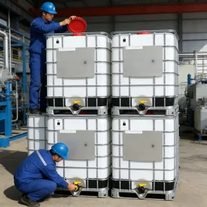Factory Supply 1000 Liter HDPE Type IBC Tote Plastic Tank