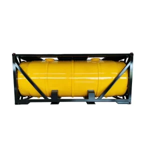 Factory Supply 20ft 20m3 Carbon Steel ISO Tank Container for Sewage Suction Water Treatment