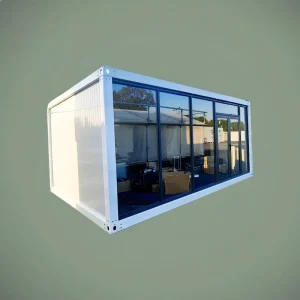 Factory Supply 20ft 40ft Construction Site Container Office Portable Prefab House Foldable Container Workshop or Office