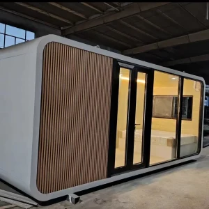 Factory Supply Apple Warehouse Mobile Home Modular Container Office Portable Tiny Cabin Steel Eco-Friendly Durable Modern Design