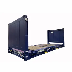 Factory Supply Good Sealing Performance Protecting Goods 20ft Flat Rack Shipping Container