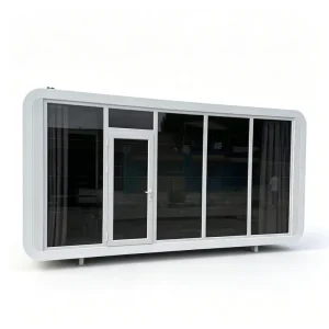Factory Supply Prefab Detachable Modern Design Villa Modular Prefabricated Apple Cabin Container House for Home Office Hotel