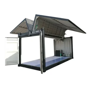 Factory Used Hydraulic Side Open Dry Shipping Container Durable 65CBM Capacity ISO9001 Certified